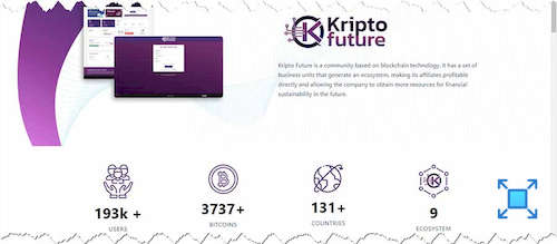 Информация, представленная на сервисе «Kripto Future»