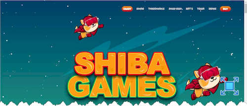 Вот что можно увидеть на сайте SHIBA GAMES