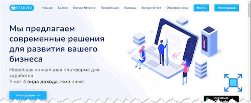 Информация о Starvex Store и Starvex Network